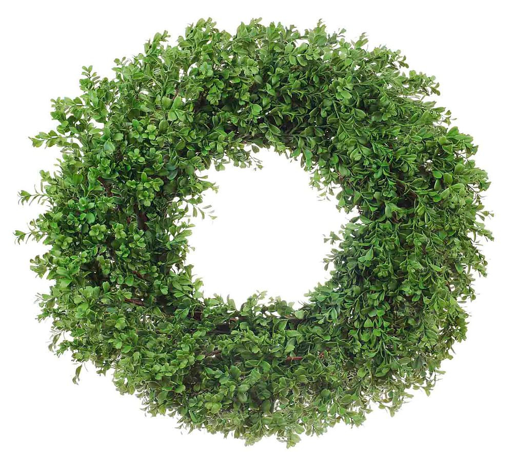 Faux Boxwood Wreaths | Pottery Barn (US)