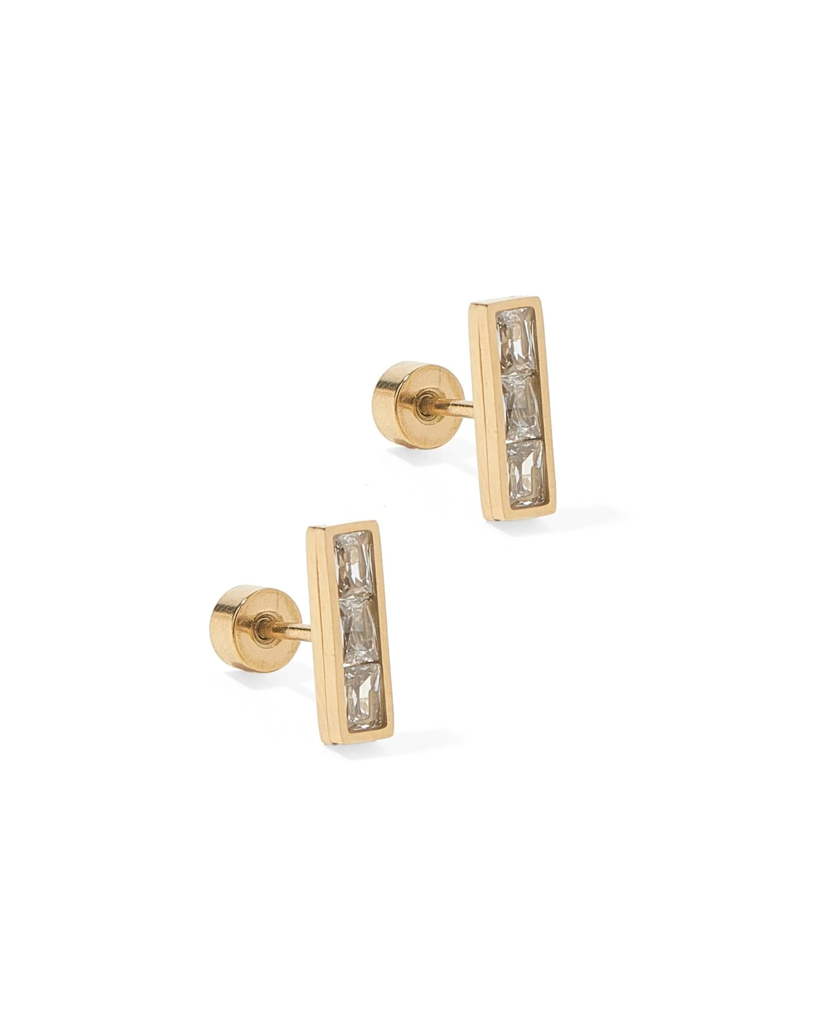Screwback Stud Earrings - Vega | LINNY CO LLC