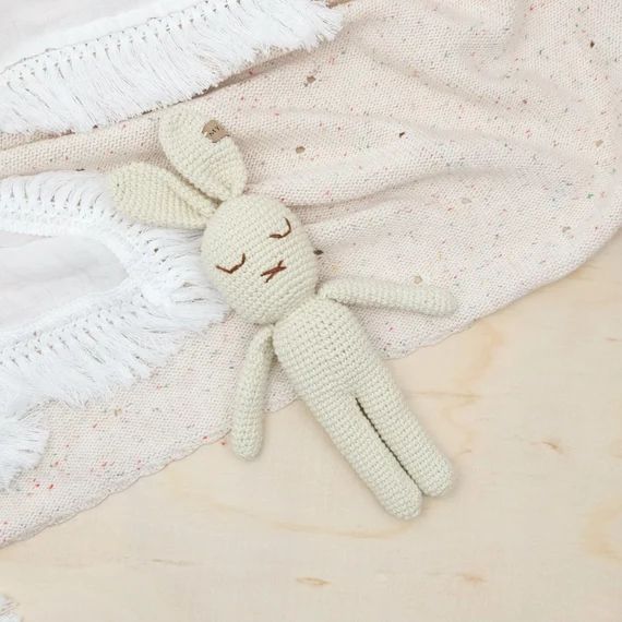 Crochet Bunny  Newborn Toy Baby Bunny Easter Bunny HARLOW | Etsy | Etsy (US)