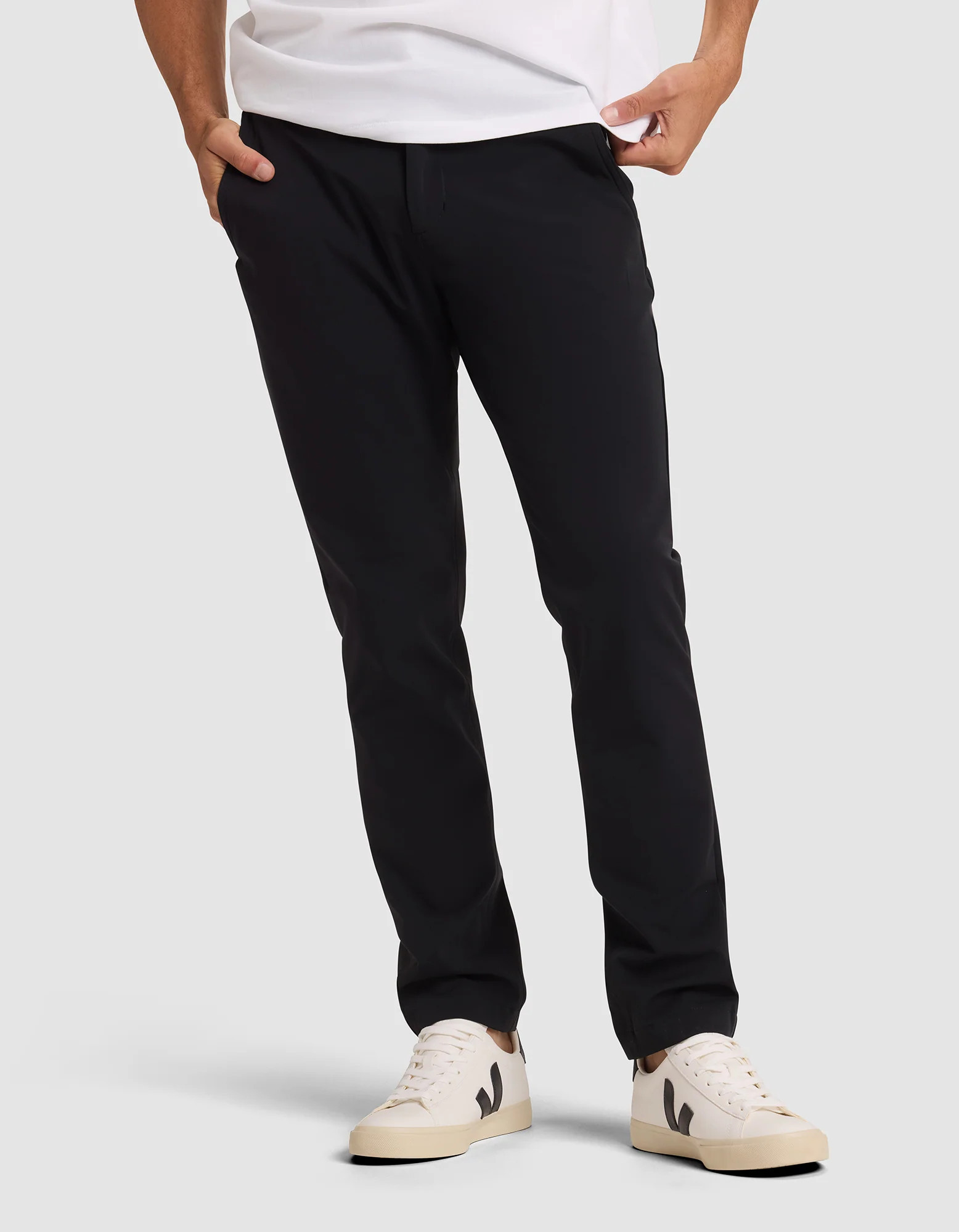 Men's Everywhere Pants 34""L in Jet Black - Cozy Earth | Cozy Earth