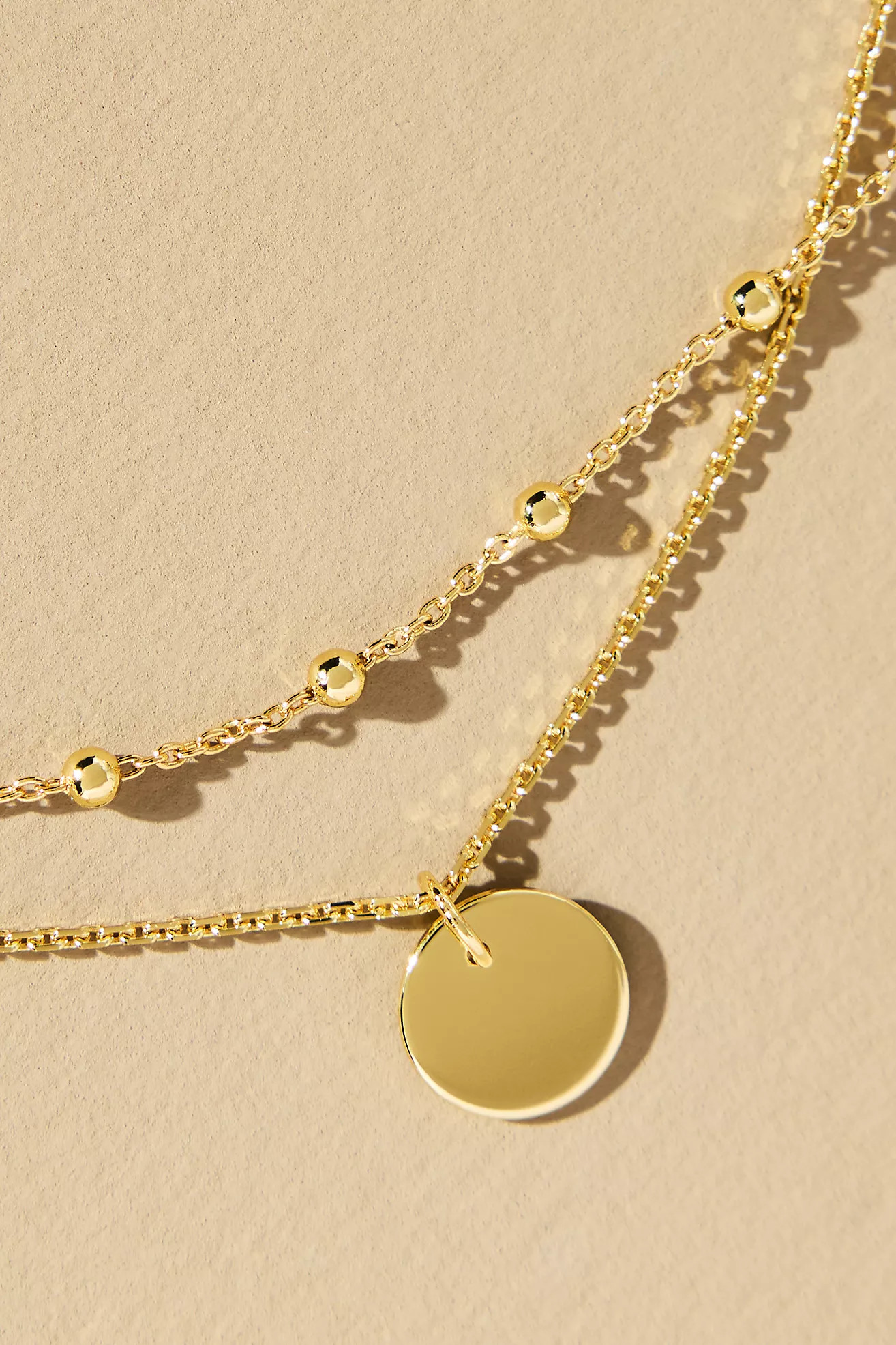 Ana Luisa Willow Coin Pendant Necklaces, Set of 2 | Anthropologie (US)