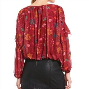 Free People Wildflower Blouse Small | Poshmark
