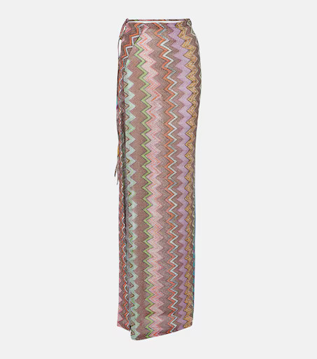 Missoni Zigzag lamÃ© wrap skirt | Mytheresa (US/CA)