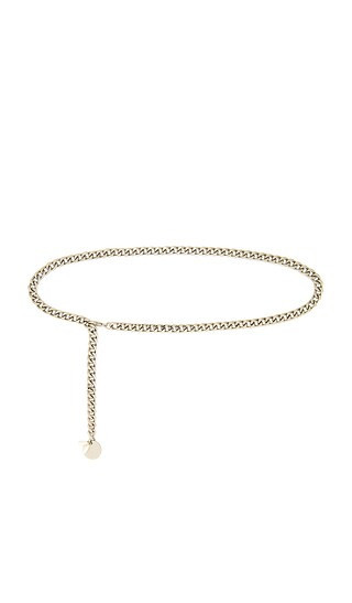 Lovestrength Everywhere Chain Belt in Metallic Silver. | Revolve Clothing (Global)