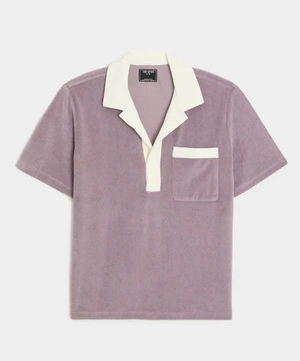 Relaxed Terry Beach Polo | Todd Snyder