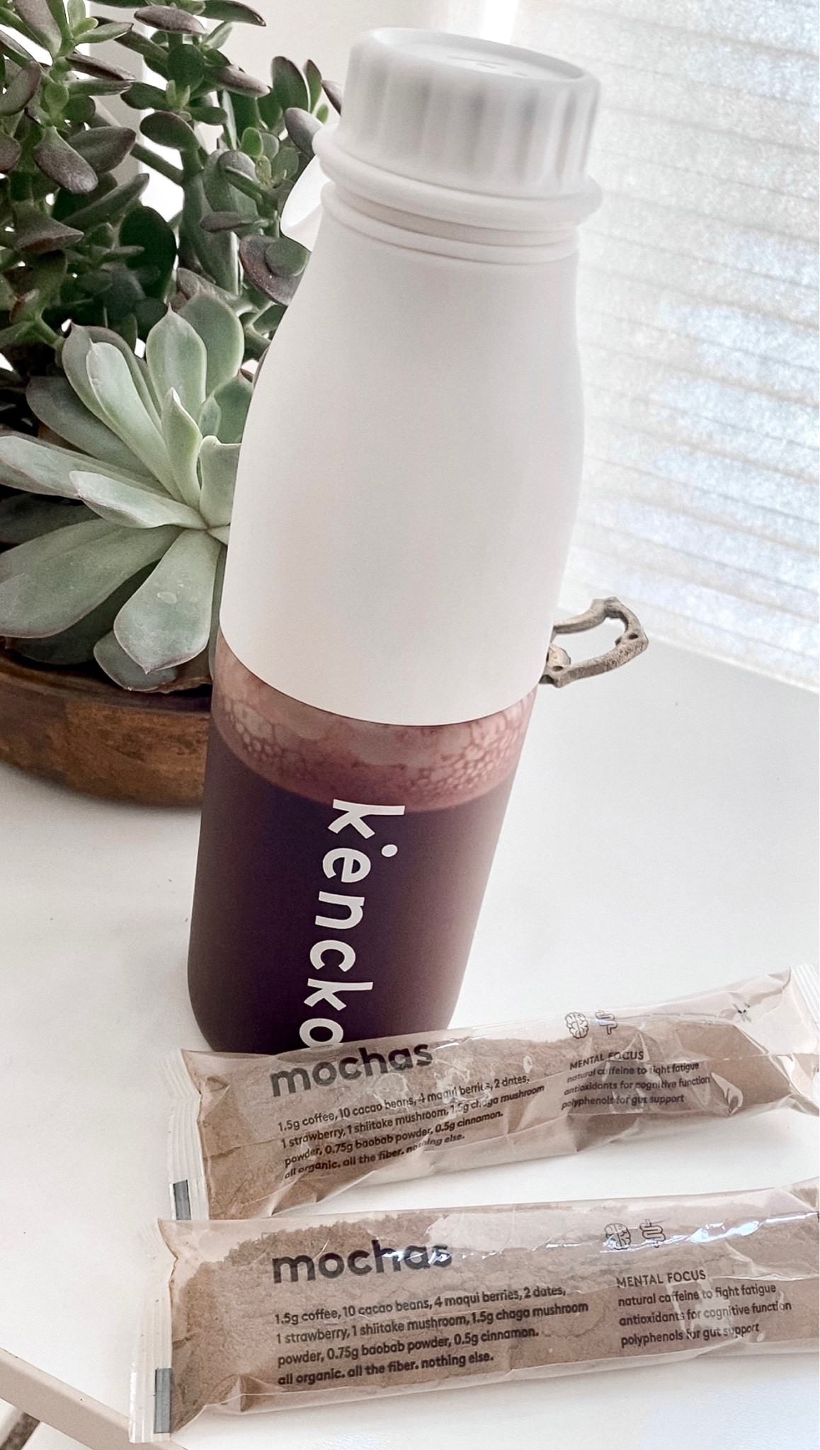 Have you heard of @kencko organic smoothies yet?
#kenckopartner 

🌱Organic ingredients🌱
• no added sugar
• no artificial additives 
• USDA organic
• compostable packaging ♻️ 

2.5 cups of fruit/veggies in every pack! These are so easy for on the go - just add water or your favorite kind of milk + shake🙌🏻

You can even add them to yogurt, oats, much more. 

⚡️ Use code: BBSMOOTHIE for a discount ⚡️