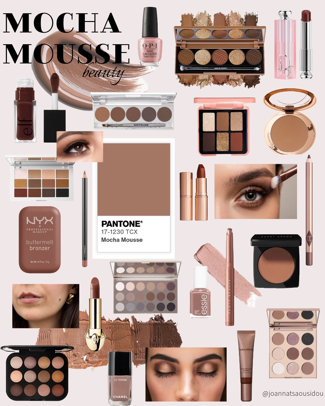 Mocha Mousse is the colour of the year according to Pantone! A beautiful warm brown hue that looks amazing on makeup looks. From eyeshadows to complexion products and lip products this colour is simply stunning!

#LTKeurope #LTKbeauty