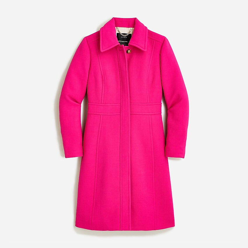 New lady day topcoat in Italian double-cloth wool | J. Crew US