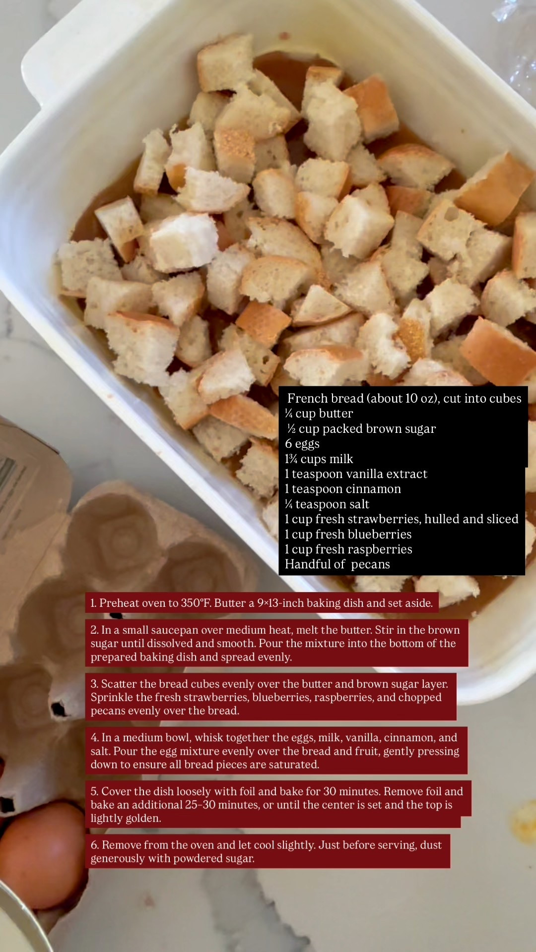 French Toast Recipe 

#LTKHoliday #LTKfoodie #LTKHome