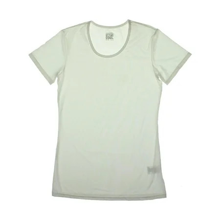 32 Degrees Cool Women s Quick Dry Short Sleeve Scoop Neck Performance Tee | Walmart (US)