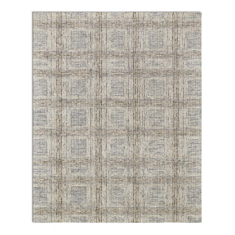 Armando Hand Tufted Wool Plaid Rug | Wayfair North America