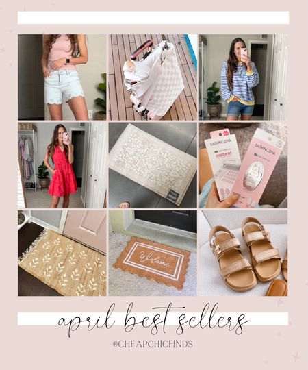 Best sellers from April!!
All of these are some of my fave finds!! 

#walmartfashion #amazonfinds #amazonfashion #walmartfinds #targetsandals #walmarthome 

#LTKfindsunder50 #LTKstyletip #LTKhome