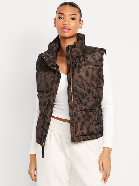 Water-Resistant Puffer Vest | Old Navy (US)