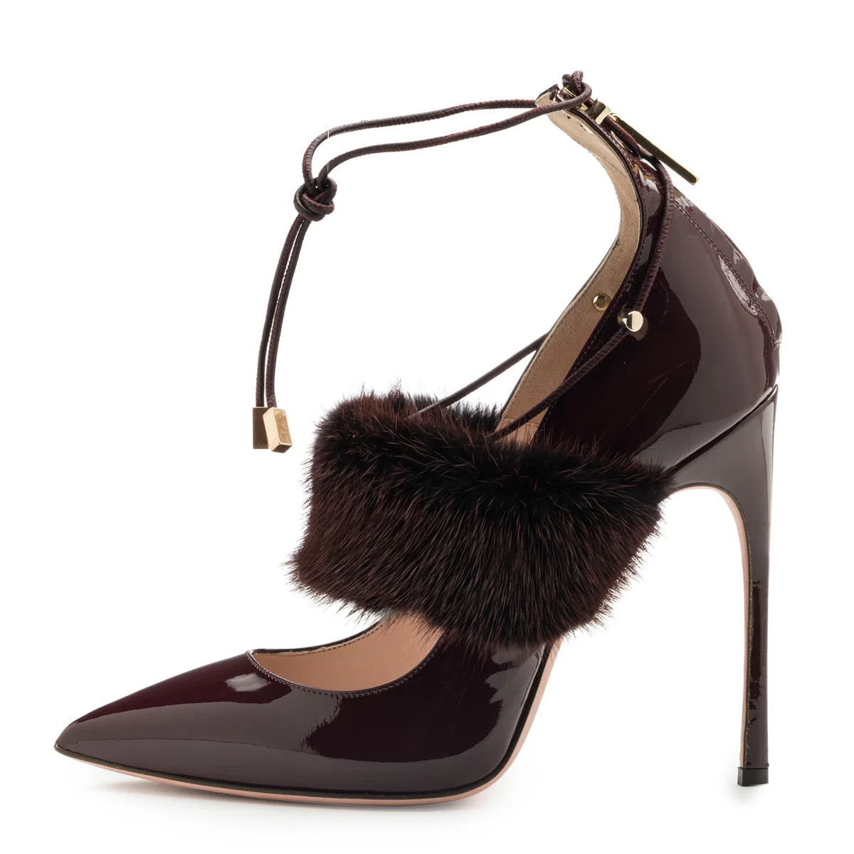 Throne Mink Pump | Kendall Miles Designs