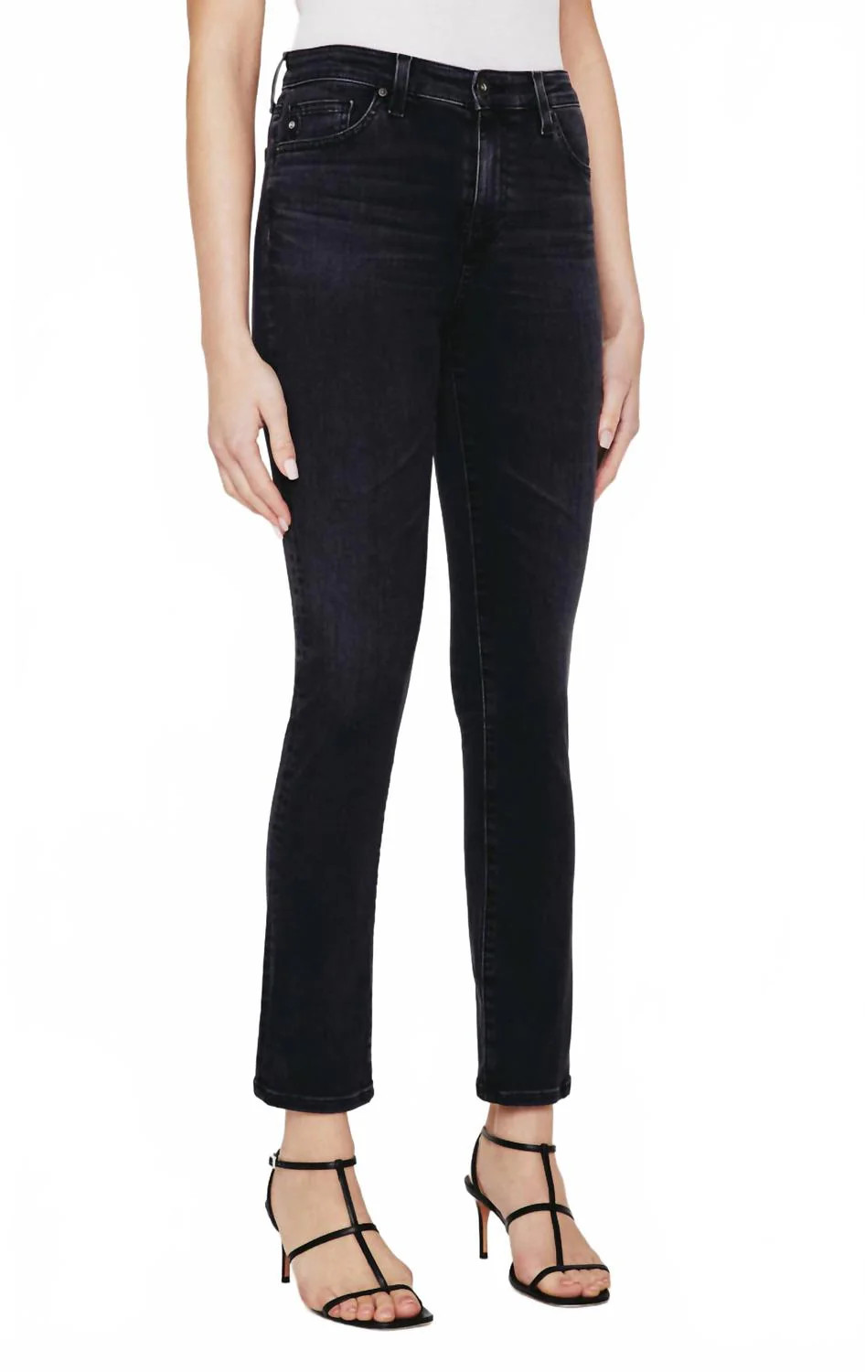 Mari Denim High-Rise Straight Leg Jean In Melodic | Shop Simon