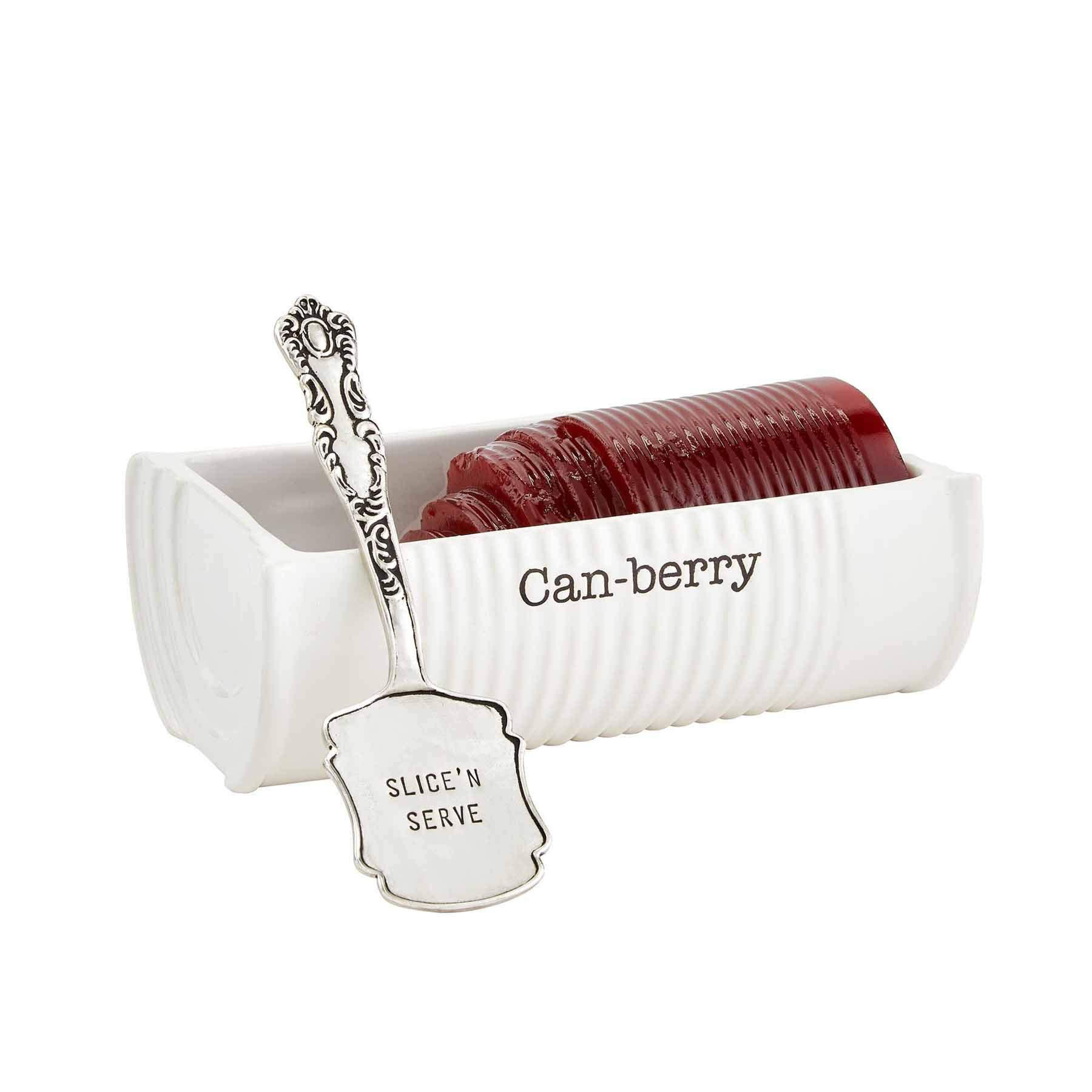 Mud Pie Can-Berry Ceramic Cranberry Serving Dish and Spatula Set | Amazon (US)