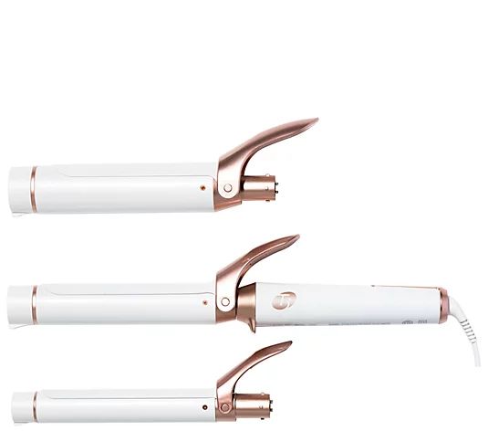 T3 Twirl Trio Convertible Curling Iron - QVC.com | QVC