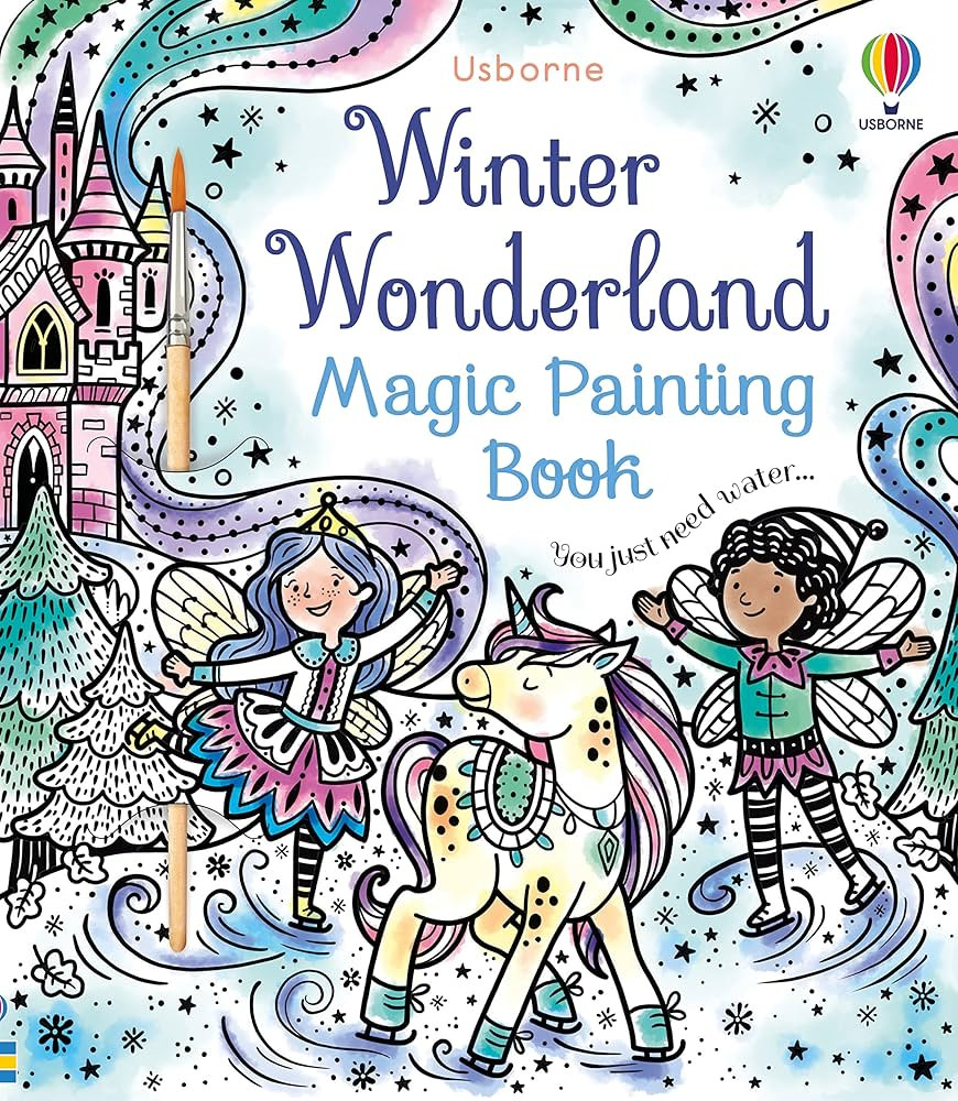 Winter Wonderland Magic Painting Book: A Winter and Holiday Book for Kids (Magic Painting Books) | Amazon (US)