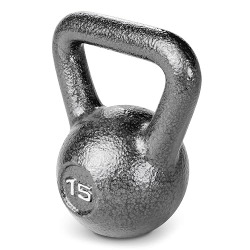 Marcy HKB-015 Hammertone Kettle Bell, 15 lb,Black | Amazon (US)