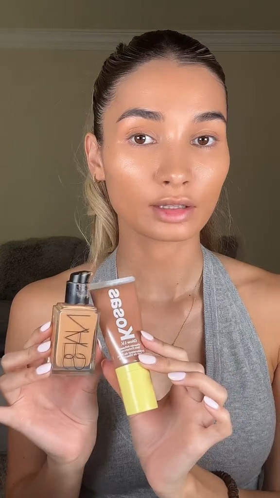 GRWM & practice my foundation base with Kosas & NARS

#LTKstyletip #LTKbeauty #LTKSeasonal
