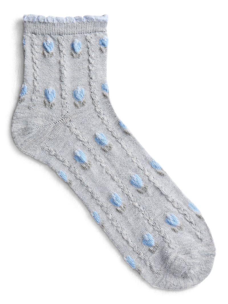 No Boundaries Ankle Socks, 3-Pack, Women's, Size 4-10 | Walmart (US)