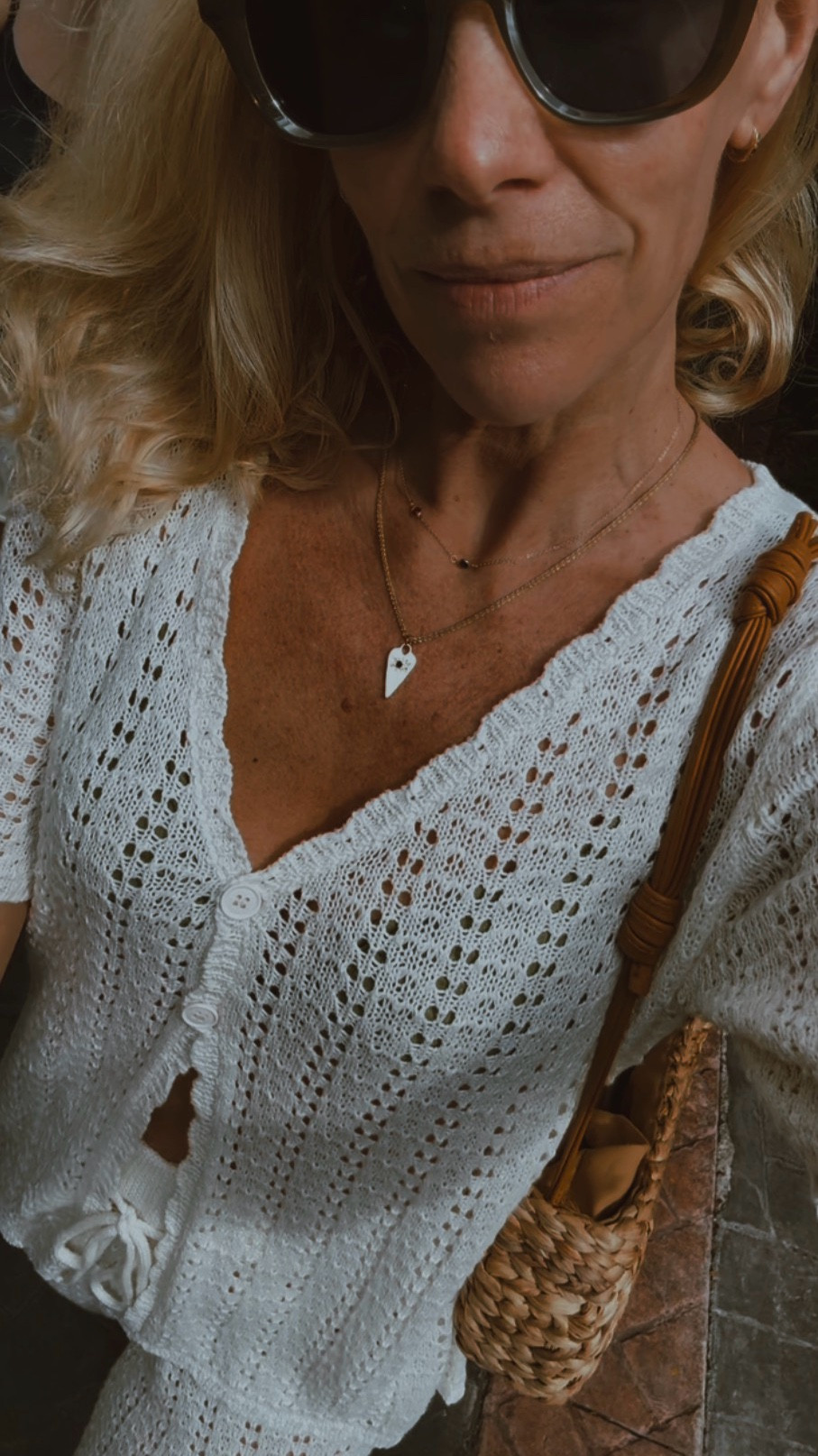 Amazon cover up
Target swimsuit bikini
Crochet coverup set
Vacation style
Green sunglasses 
#resortwear

#LTKootd #LTKTravel #LTKOver40