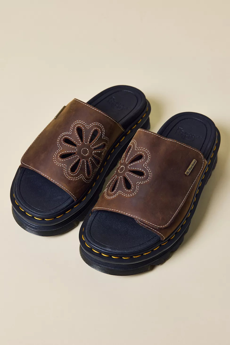 Dr. Martens Women's Zebzag Slide Sandals | Urban Outfitters (US and RoW)