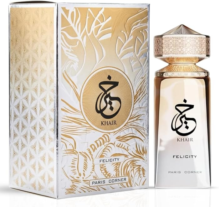 Paris Corner | Khair Felicity Perfume - 3.4 fl oz | Sparkling, Joyful Unisex Perfume with Champag... | Amazon (US)