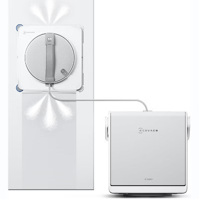 ECOVACS WINBOT W2S Omni Window Cleaning Robot with 6-in-1 Multifunction Portable Station, Dual Power Modes, TruEdge Edge-to-Edge Cleaning, App Control | Target