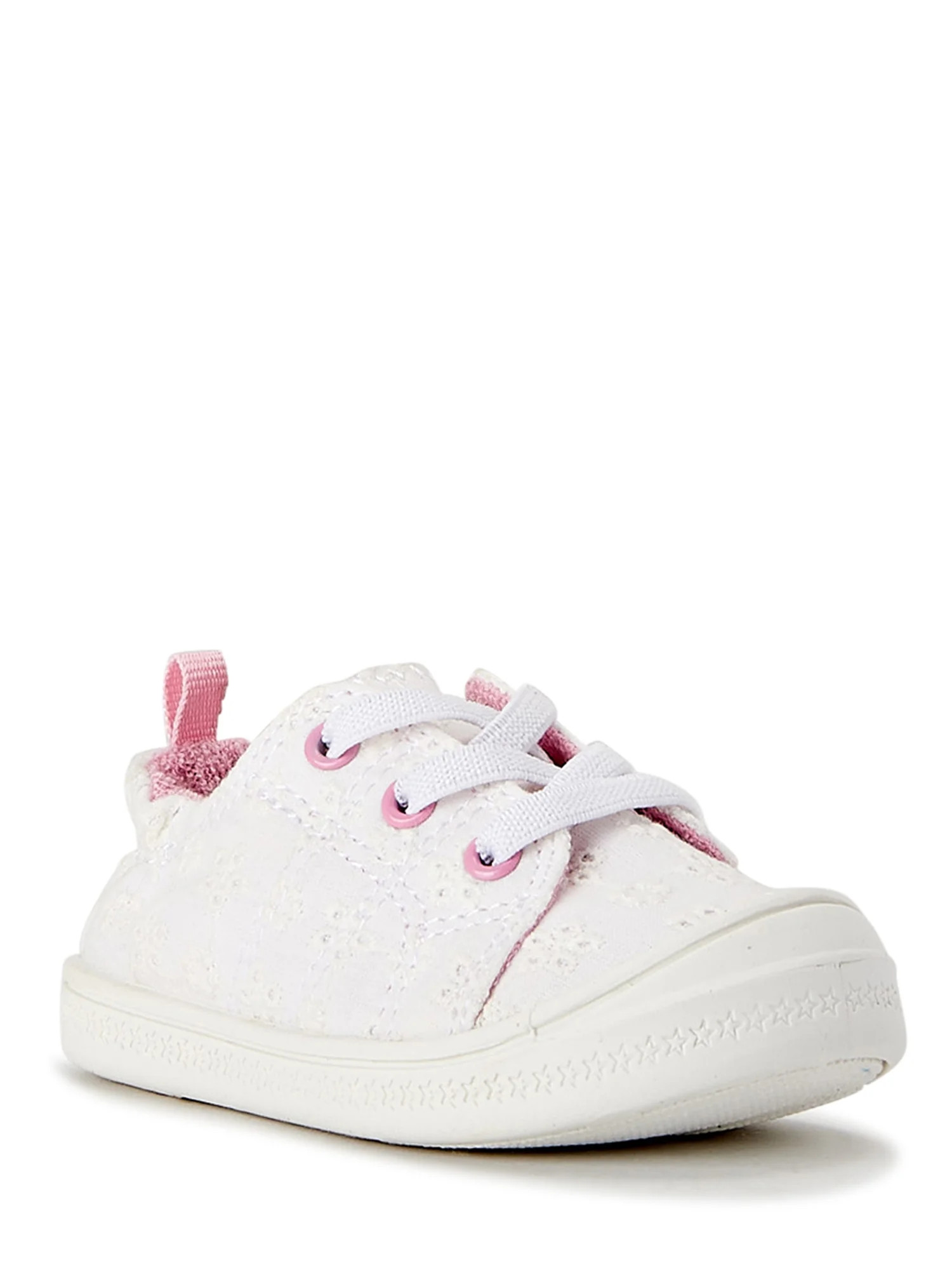 Wonder Nation Baby Girls Bump-Toe Shoes, Sizes 2-6 - Walmart.com | Walmart (US)
