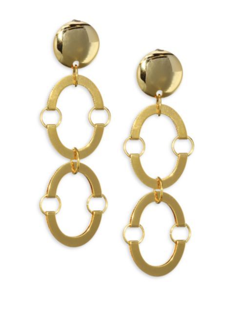Lele Sadoughi - Golden Arch Earrings | Saks Fifth Avenue