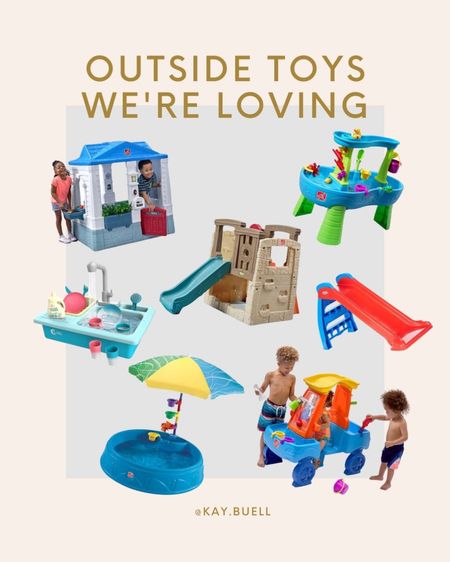 Outdoor toys for spring/summer ☀️ 

#LTKhome #LTKSeasonal #LTKkids