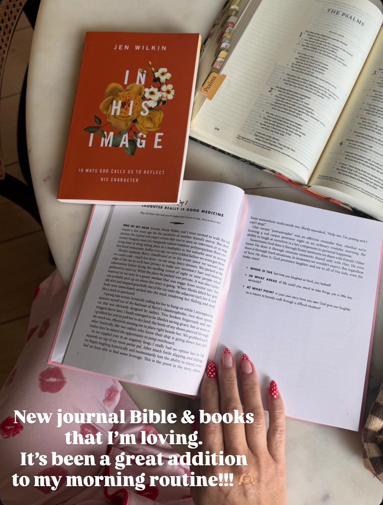 New journal Bible that I’m so excited about along with a devotional and good book!!! Highly recommend the book!! 

#LTKmomlife #LTKmorningroutine #LTKdayinmylife