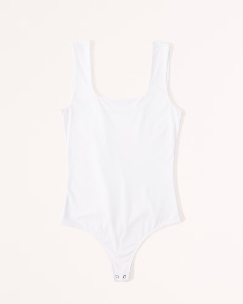 Soft Matte Seamless Squareneck Bodysuit | Abercrombie & Fitch (US)
