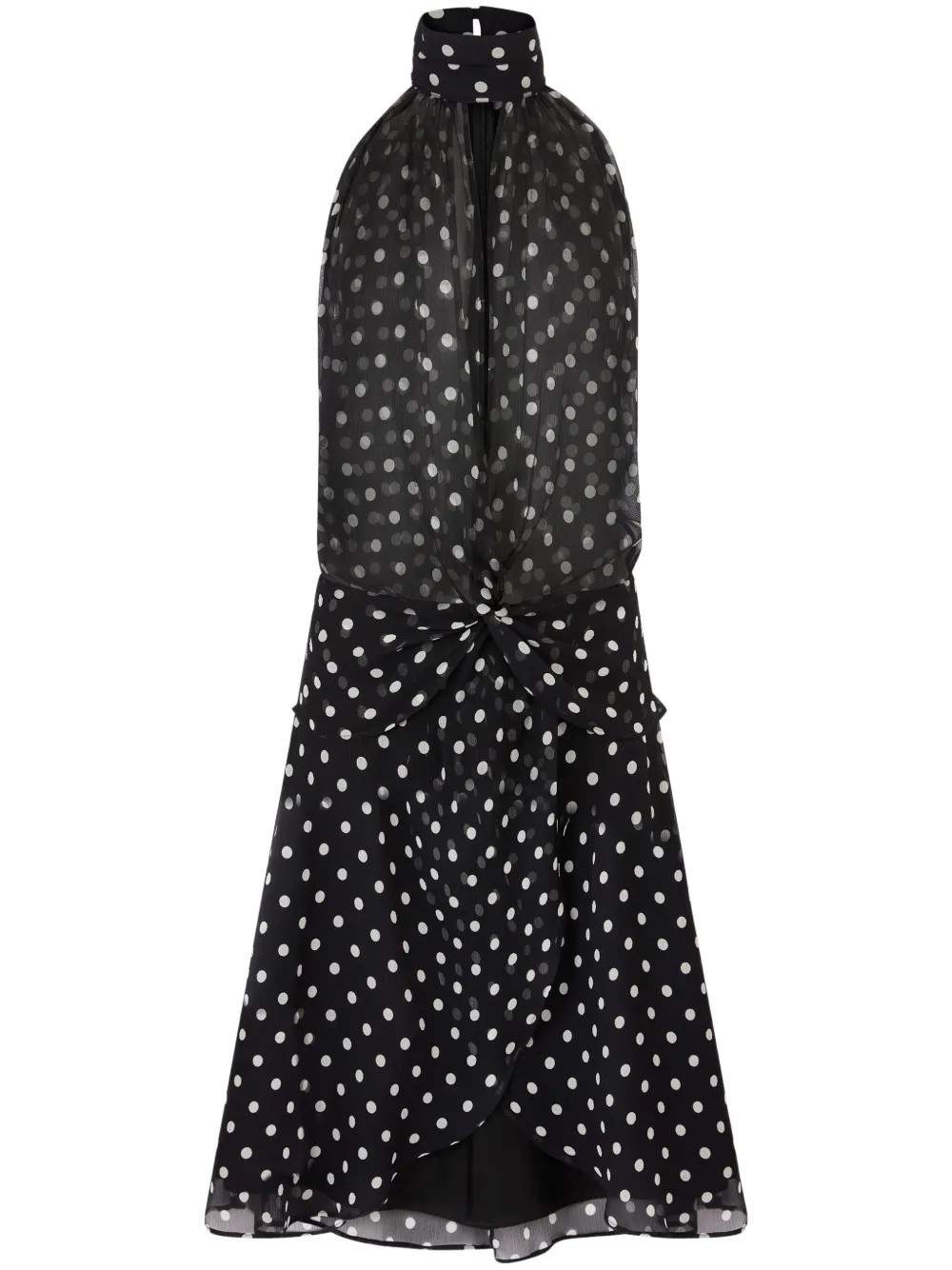 Nina Ricci Halterneck Dress | Black | FARFETCH | Farfetch Global