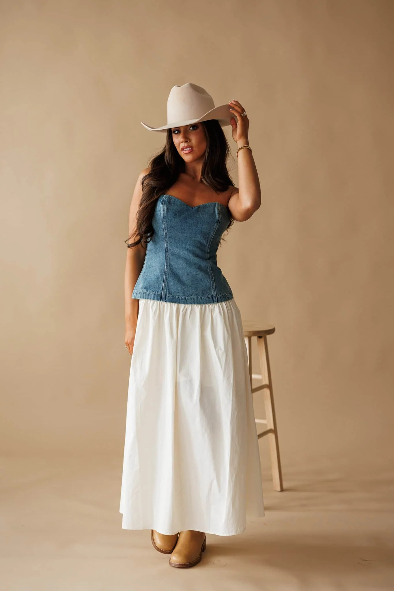 [Pre-Order!] Barefoot In Denim Dress | Lane 201 Boutique