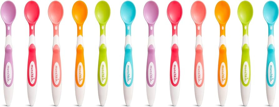 Munchkin® Soft Tip™ Baby Spoons, BPA Free, 12 Pack | Amazon (US)