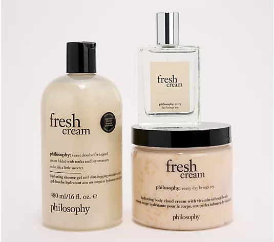 philosophy wrapped in cashmere body layering trio - QVC.com | QVC