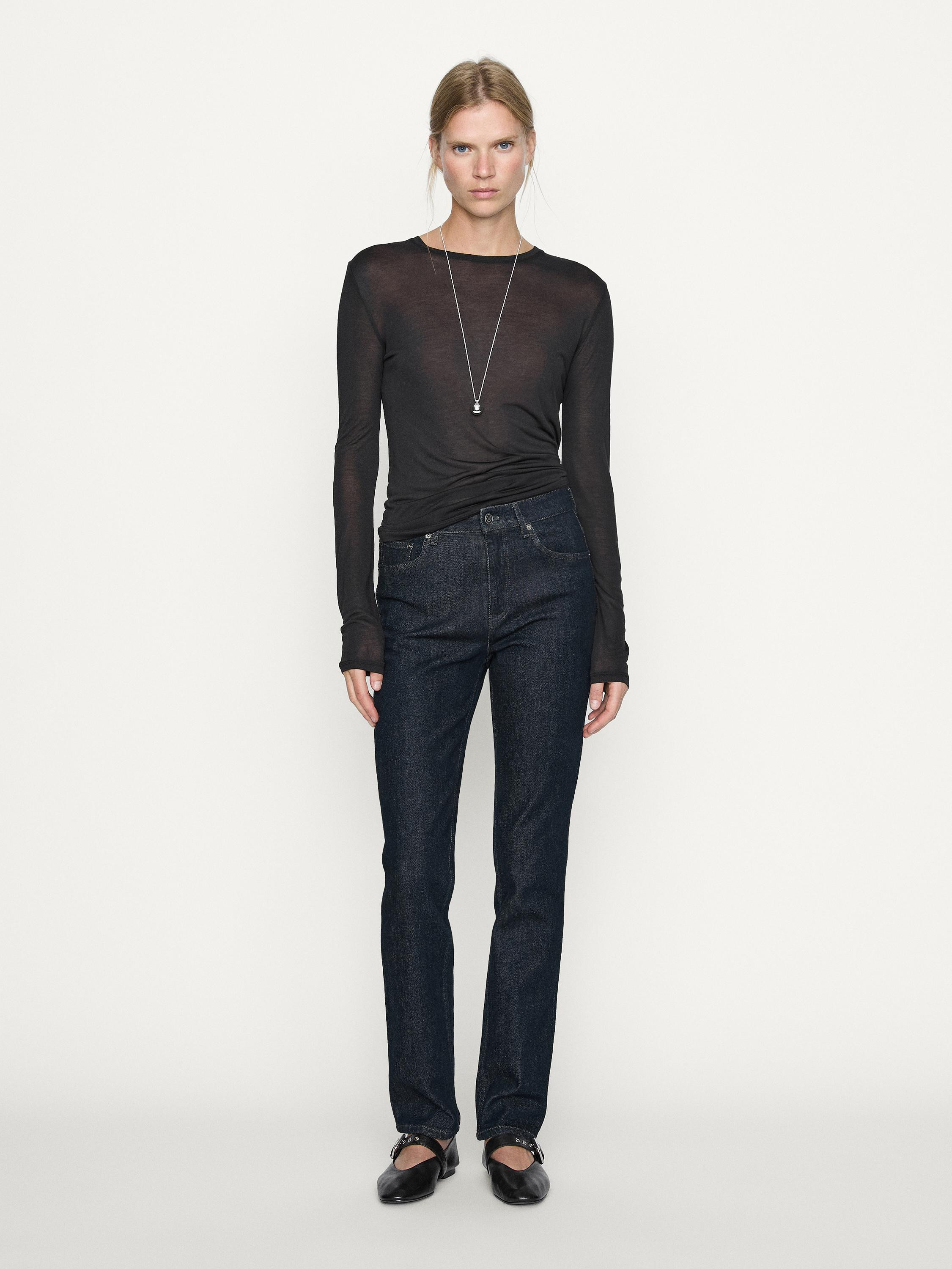 Mid-waist skinny jeans | Massimo Dutti US