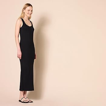 Amazon Essentials Women's Supersoft Terry Racerback Maxi Dress (Previously Daily Ritual) | Amazon (US)