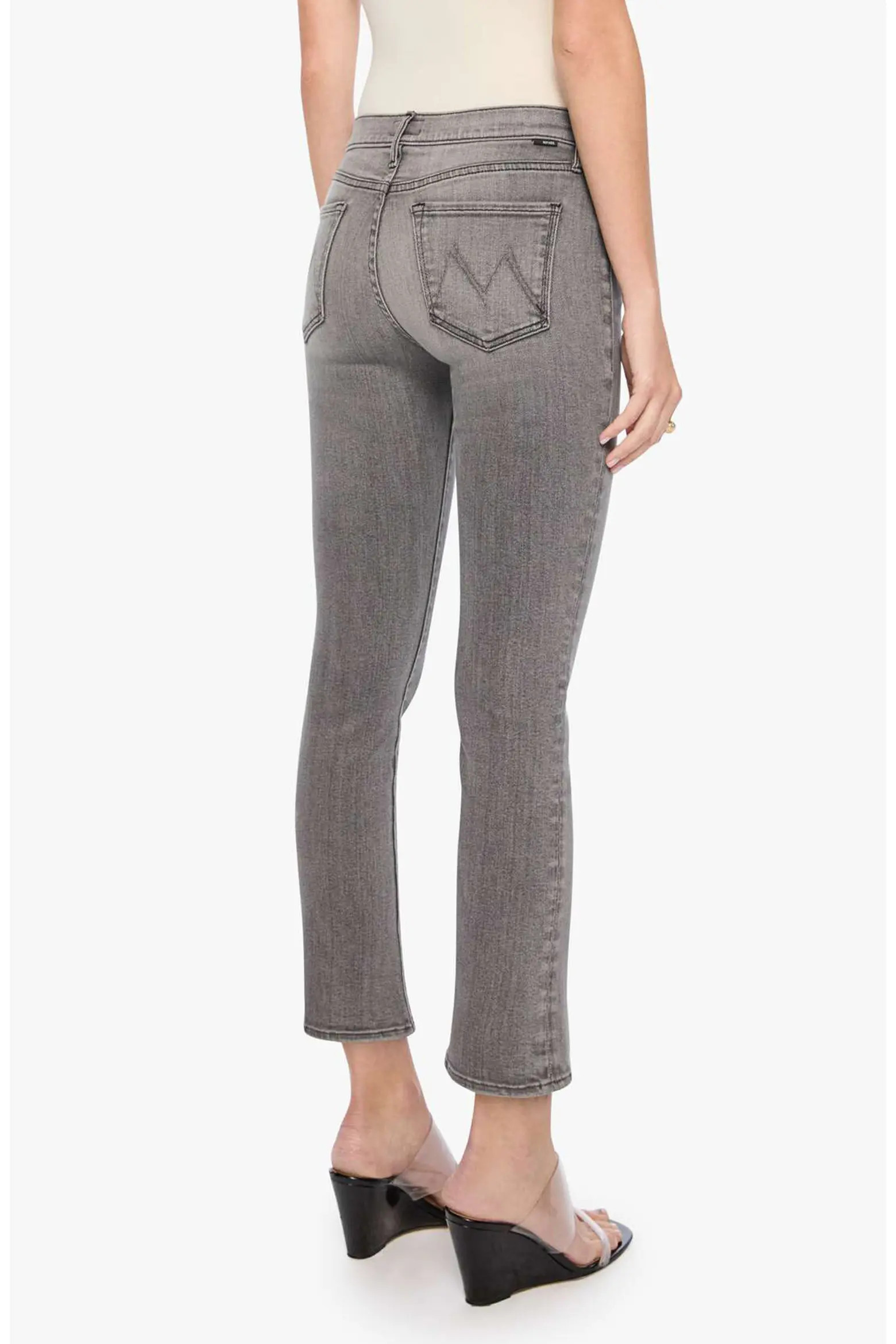 The Rascal Hover Mid Rise Ankle Slim Straight Leg Jeans (Women) | Nordstrom | Nordstrom