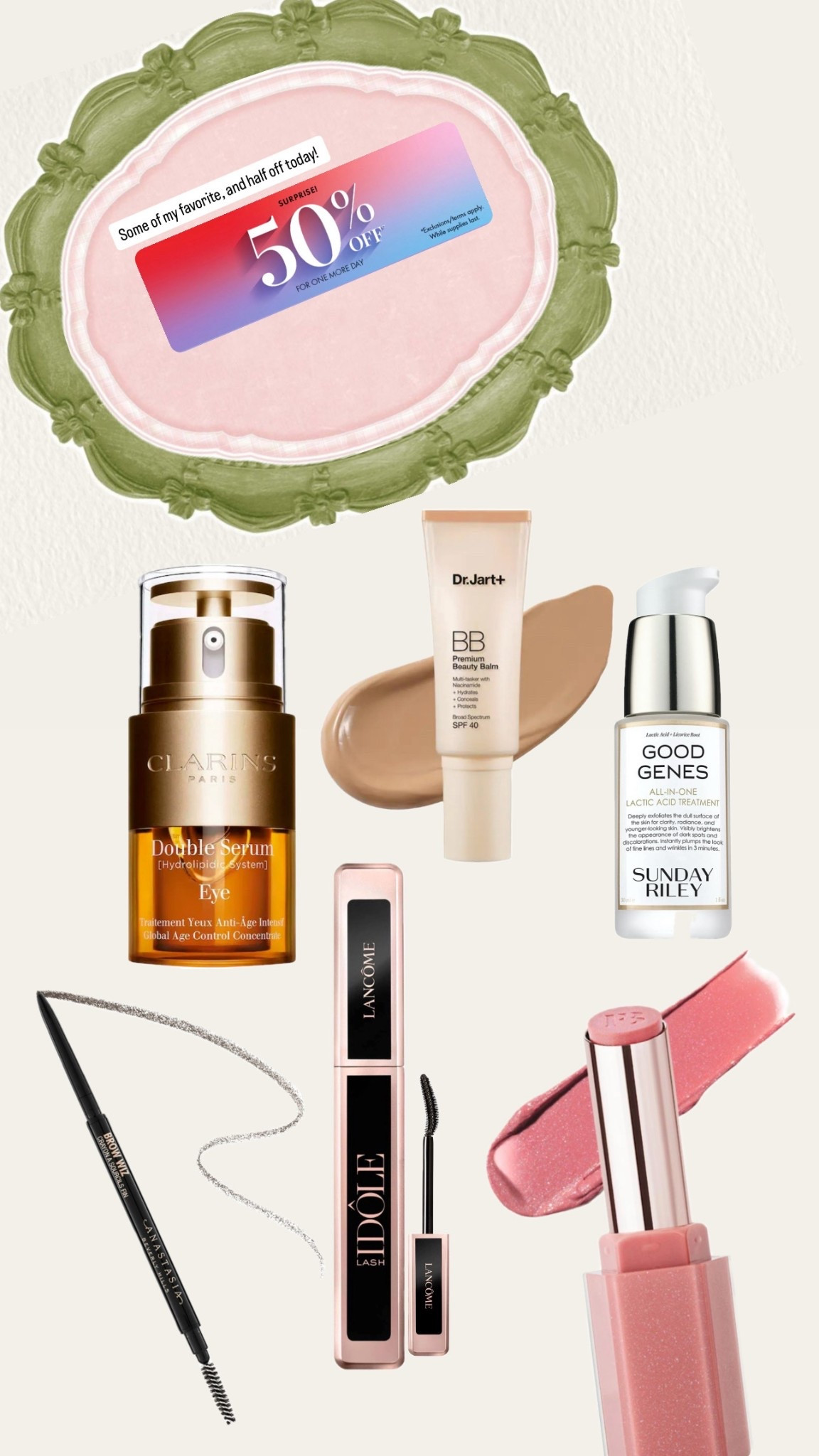 Need refills on some and perfect time to stock up, 50% off! Sephora finds 

#LTKBeauty #LTKselfcare #LTKmomlife