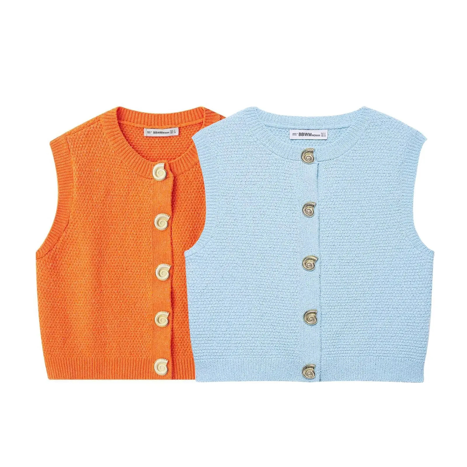 New Women Fashion O Neck Sleeveless Animal Shape Buttons Knitting Vest Sw | eBay US