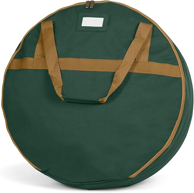 Covermates Keepsakes Christmas Wreath Storage Bag – Heavy Duty Polyester, Interior Pouch, Dual ... | Amazon (US)