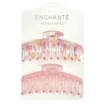 Enchante Wide-Curved No-Slip Claw Clips, Multicolor & Peach Painted, 2 Ct | Walmart (US)