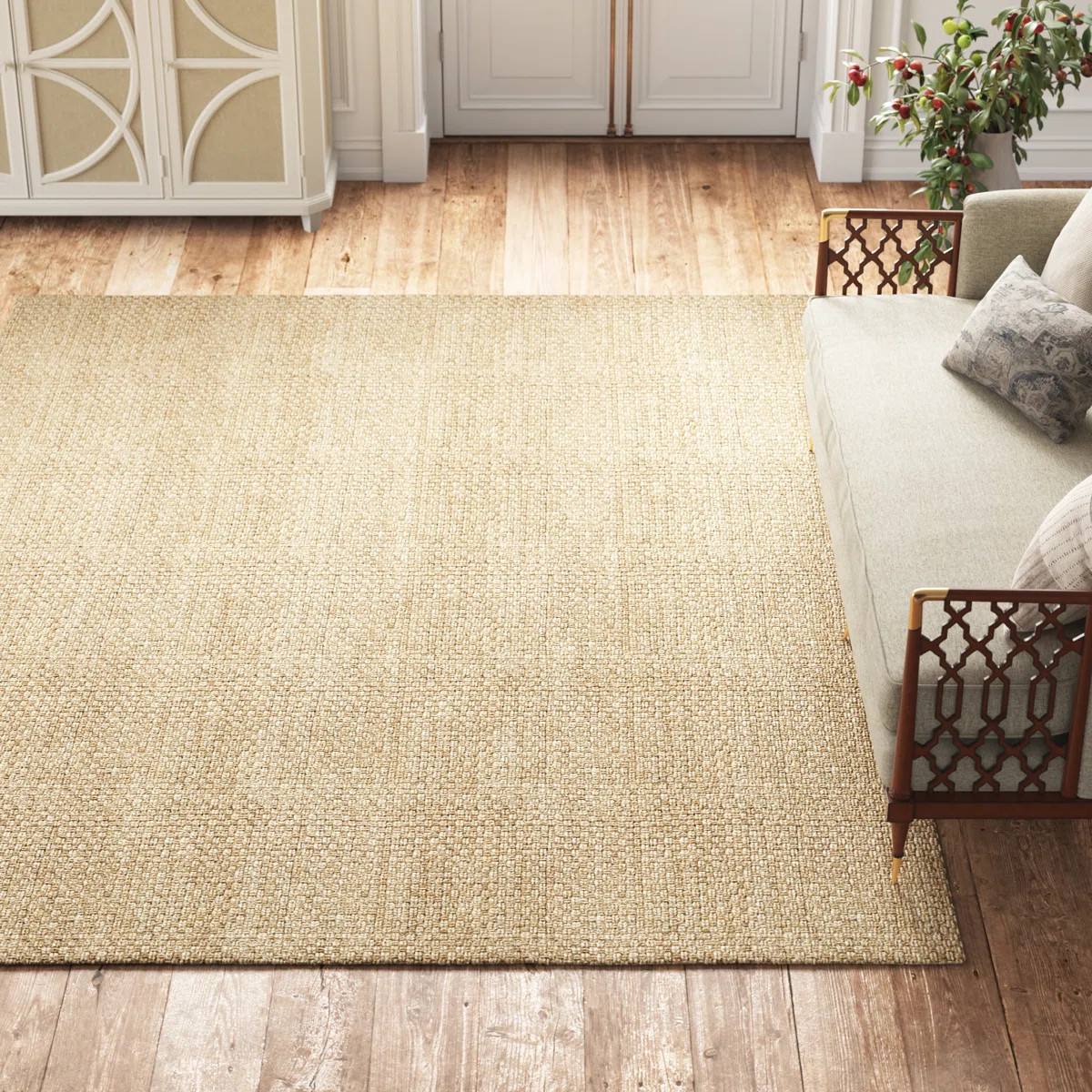 Soprano Hand-Flatweave Jute Area Rug | Wayfair North America