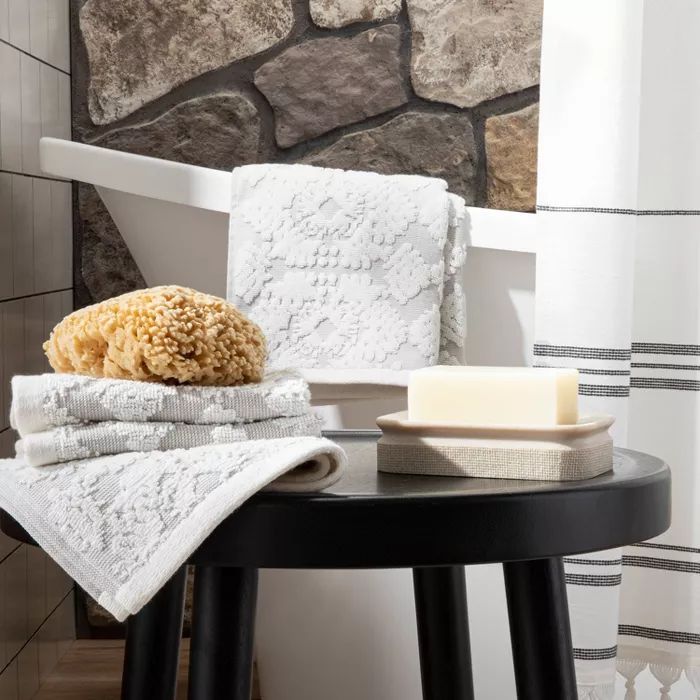 Geo Medallion Bath Towels - Hearth & Hand™ with Magnolia | Target