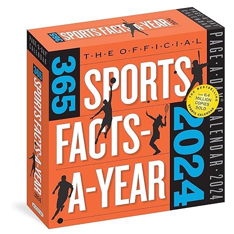 Official 365 Sports Facts-A-Year Page-A-Day Calendar 2024: Trivia, Record-Breaking Feats, Come Fr... | Amazon (US)