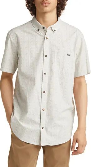 Billabong Sundays Stripe Short Sleeve Button-Down Shirt | Nordstrom | Nordstrom