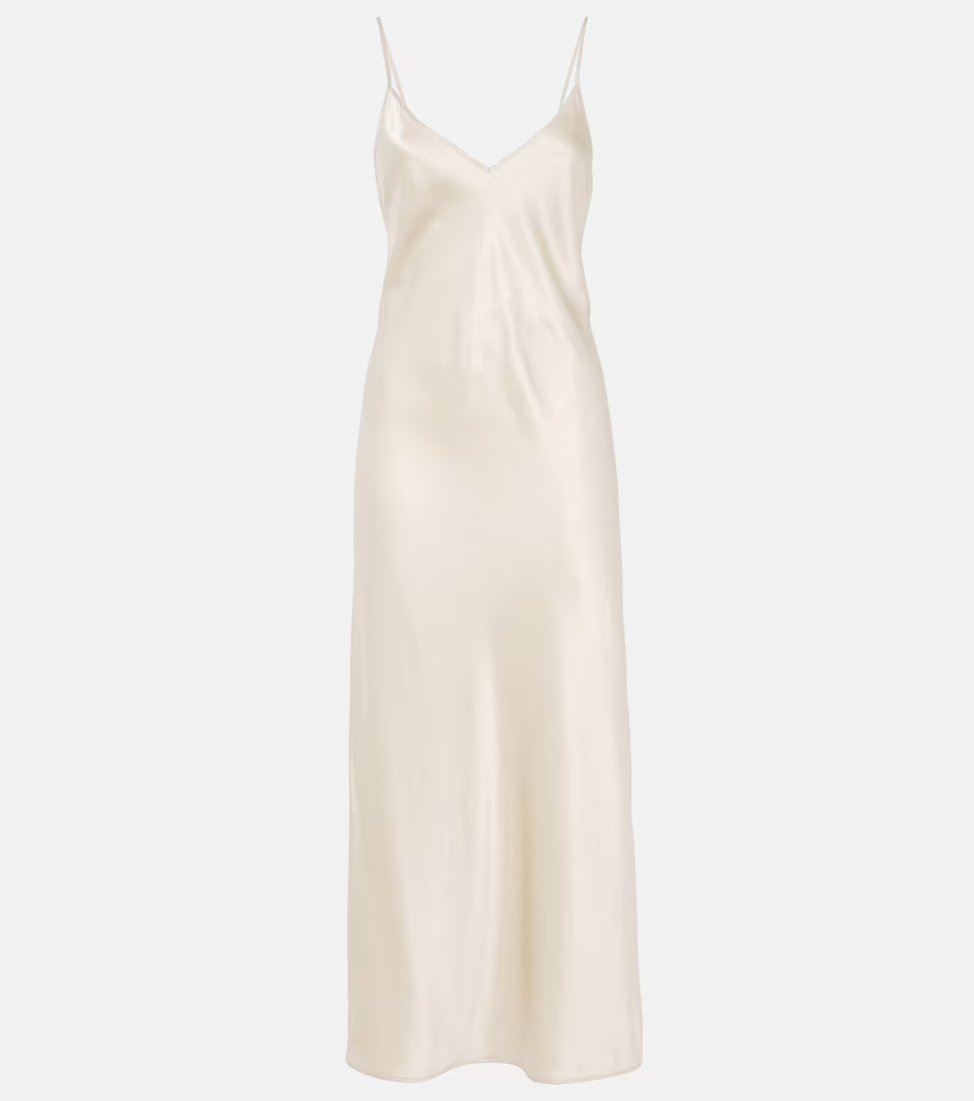 Clea silk satin slip dress | Mytheresa (UK)